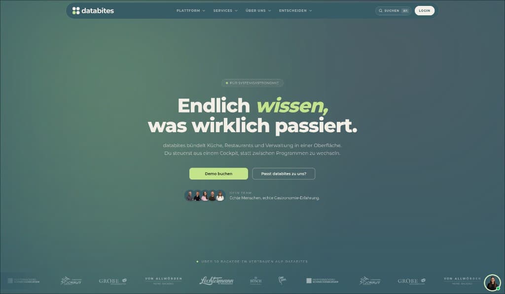 Databites – zur Website